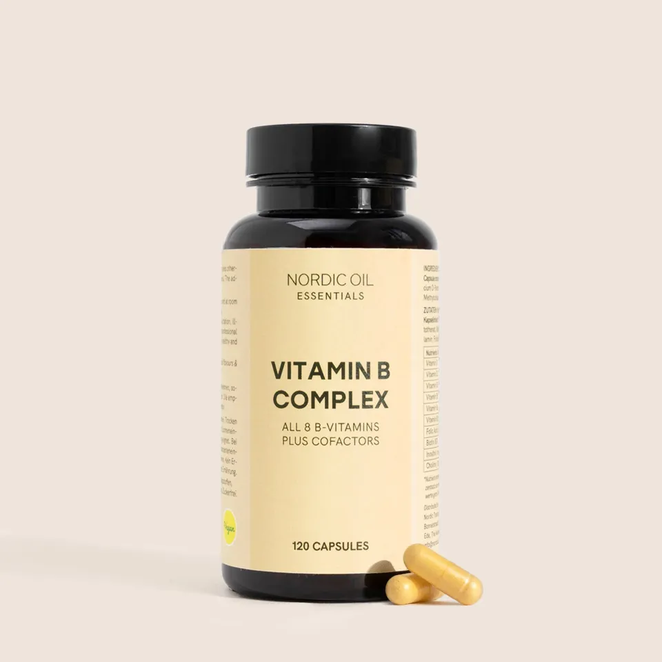 Nordic Oil Complesso Vitamina B capsule energia vegane