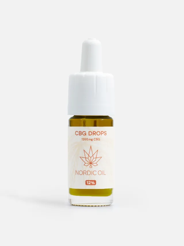 Nordic Oil CBG Oil olio CBG 12% 1200 mg 10 ml