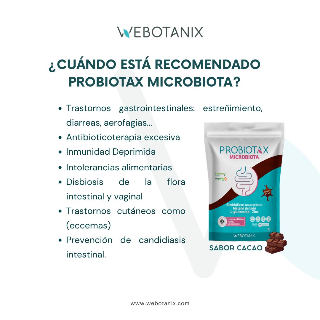Webotanix Probiotax Microbiota cacao integratore 150g