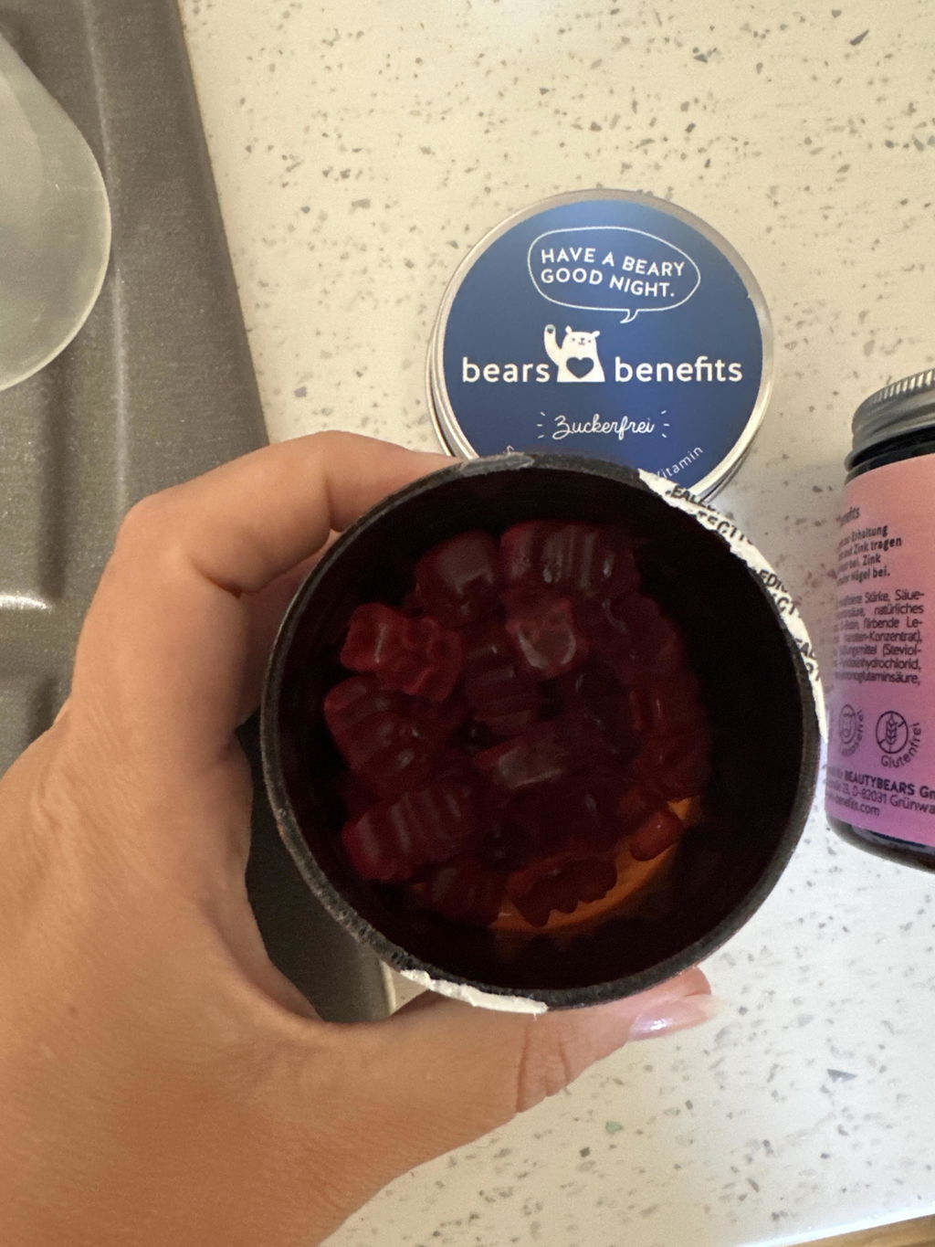 Beauty Bears Super Snooze Sleep gommose 45 giorni melatonina