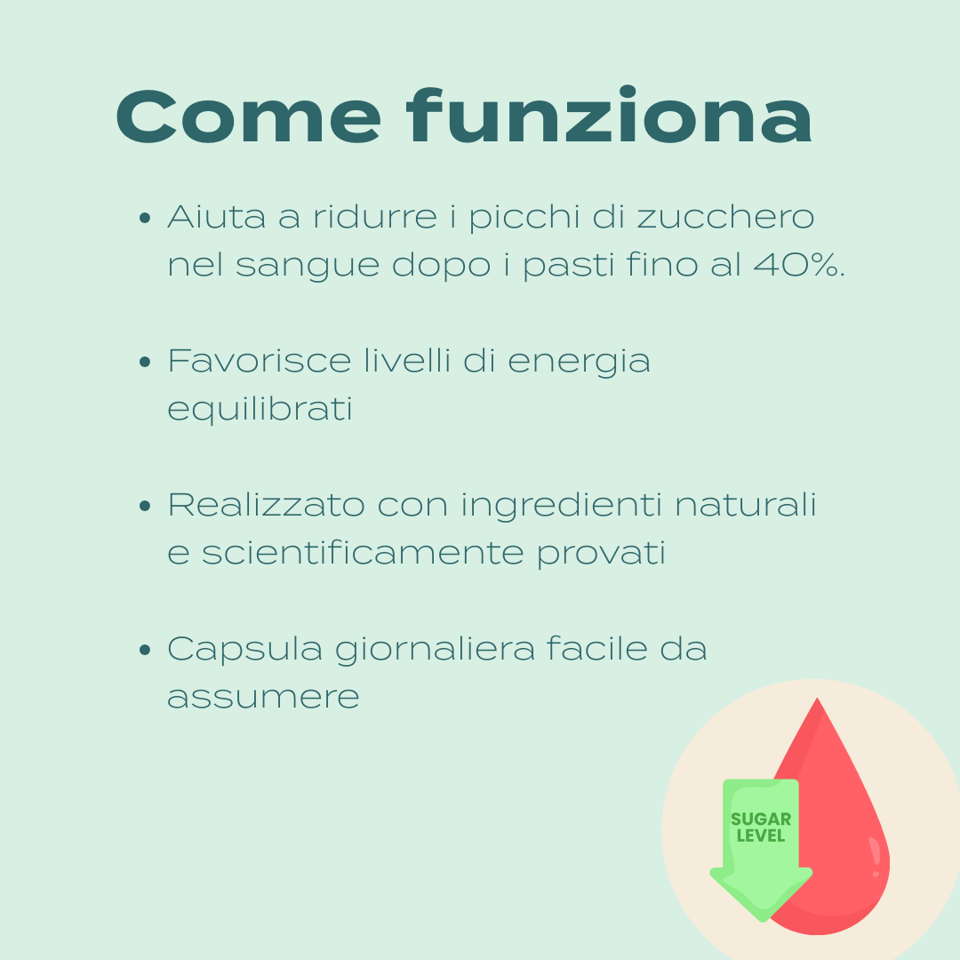 Naturecan Glicemia capsule 60 reduclose 250mg