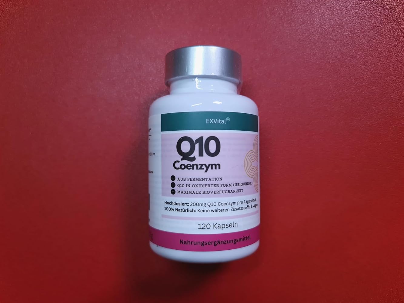 EXVital Q10 Coenzima Capsule 120 Pezzi 200 mg