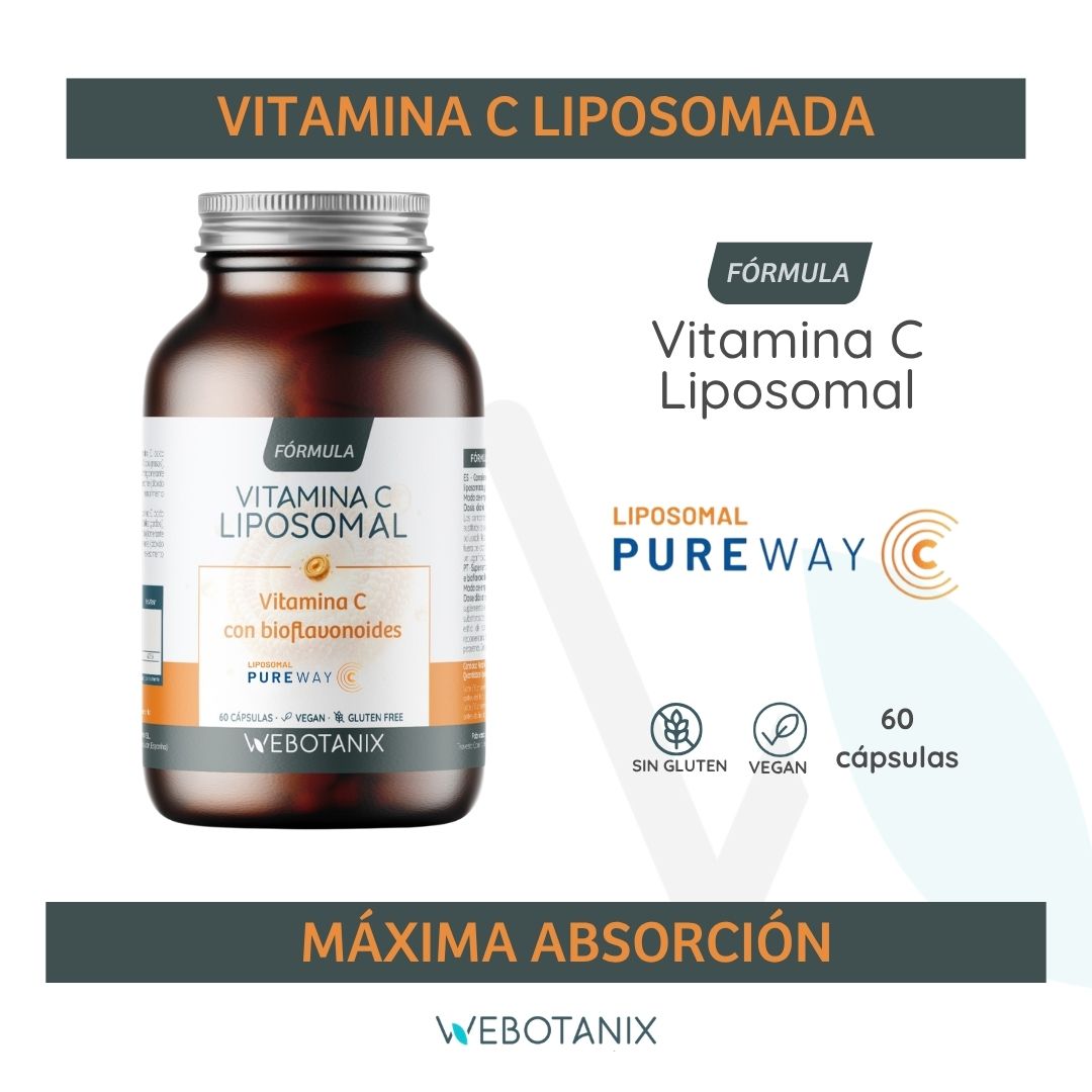 Webotanix Fórmula Vitamina C Liposomiale capsule 60 pz