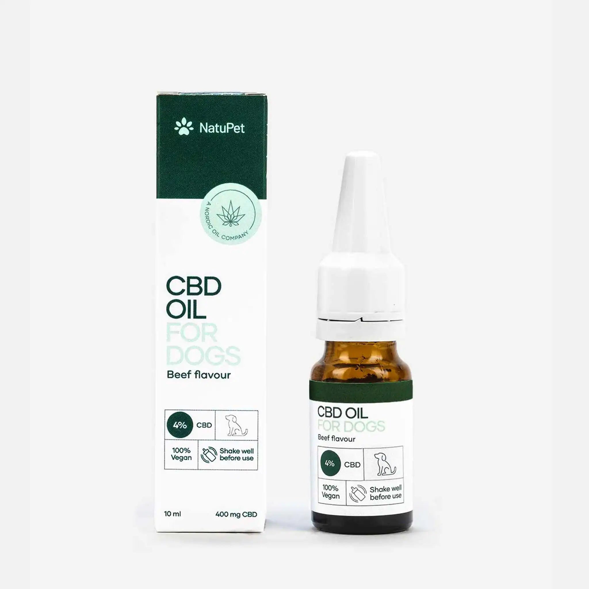 Nordic Oil CBD Oil Plus olio cani gusto manzo calmante