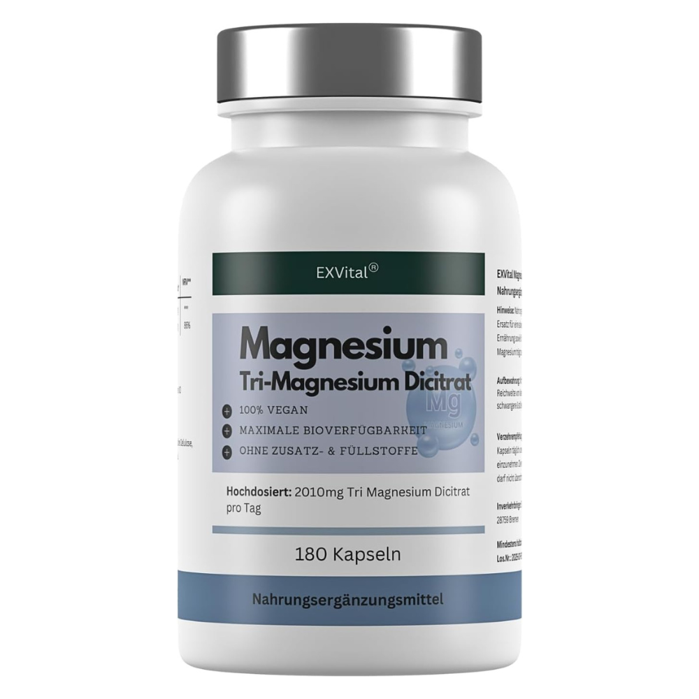 EXVital Essentials Tri-Magnesium Dicitrat capsule 180 pz concentrato