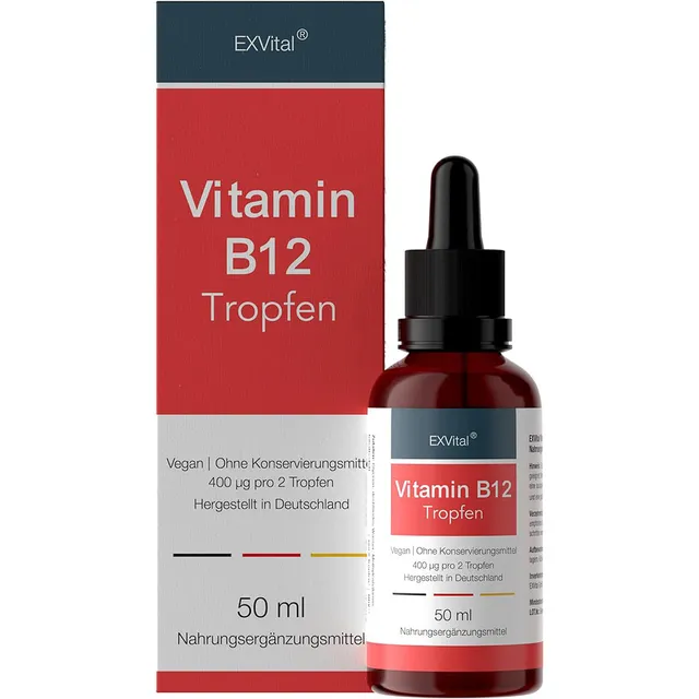 EXVital Essentials Vitamina B12 Gocce 50 ml Alta Dose