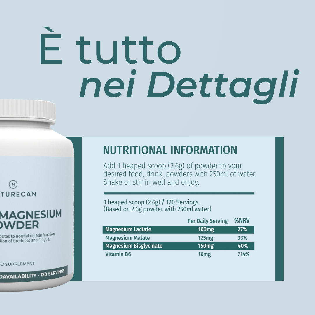 Naturecan Magnesio Bisglicinato 90 capsule 3in1