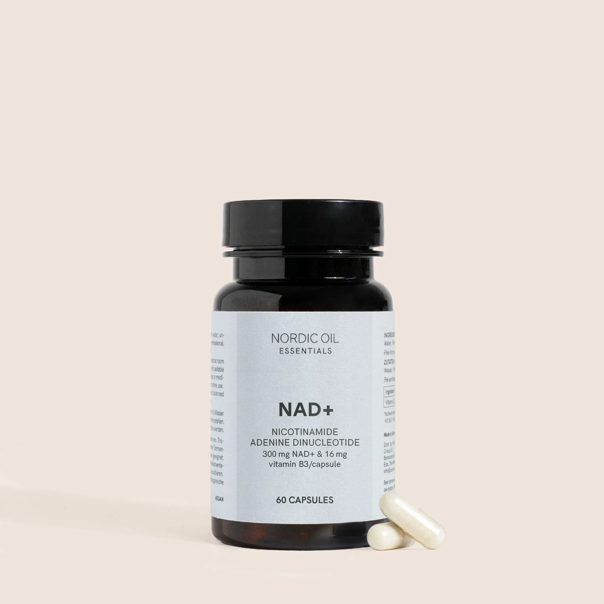 Nordic Oil NAD+ Capsule 300 mg 60 Capsule Vegane