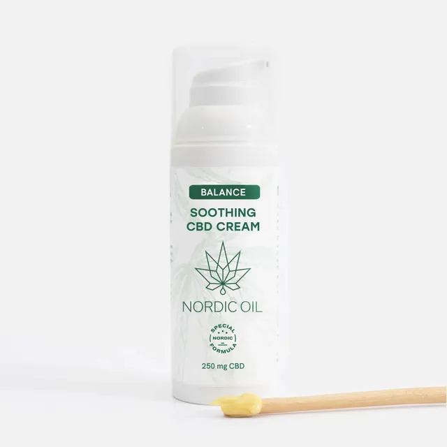 Nordic Oil Nordic Cosmetics Crema CBD 250 mg Pelle Secca