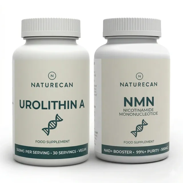 Naturecan Bundles NMN Urolitina A Integratore 60 Capsule Energia