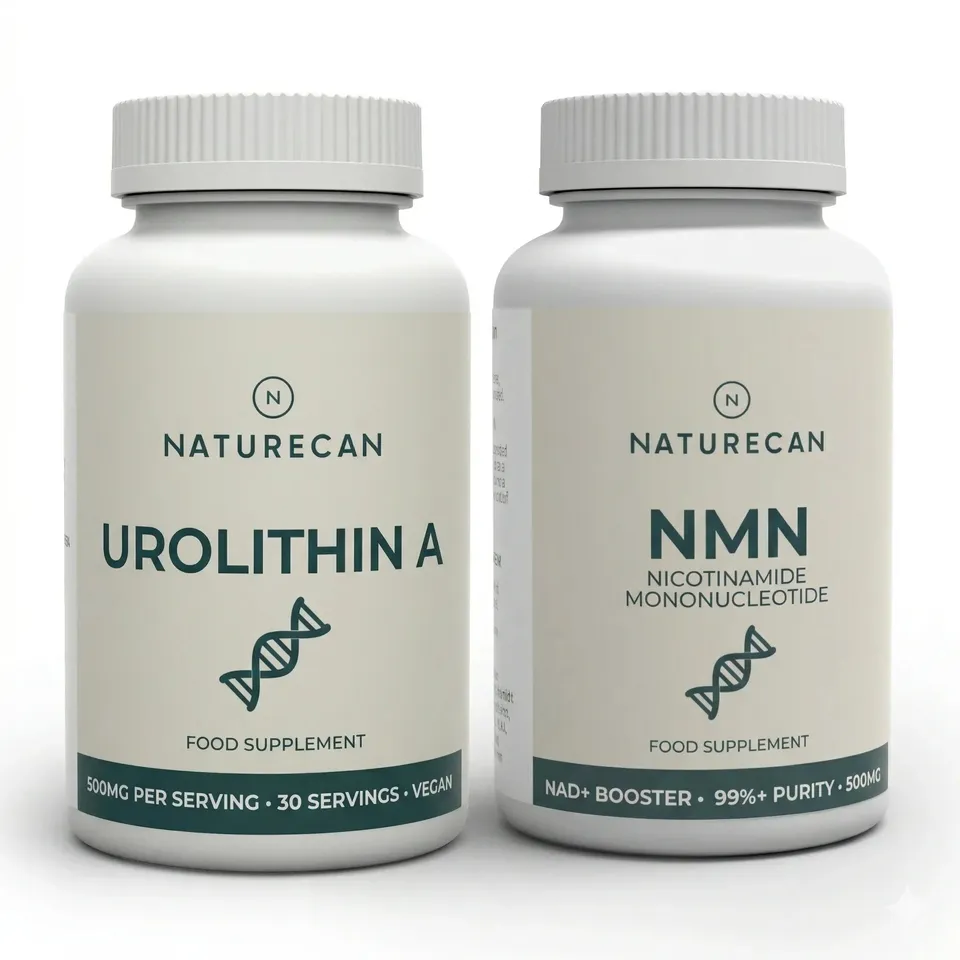 Naturecan Bundles NMN Urolitina A Integratore 60 Capsule Energia