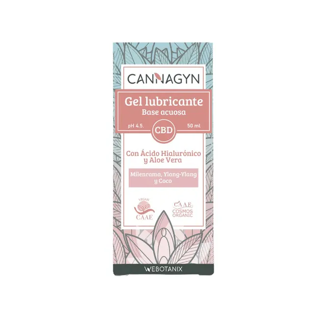 Webotanix Cannagyn gel lubrificante intimo BIO 50 ml CBD
