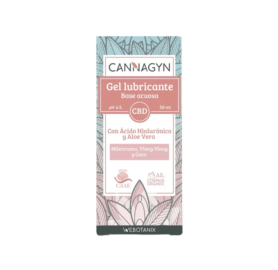 Webotanix Cannagyn gel lubrificante intimo BIO 50 ml CBD