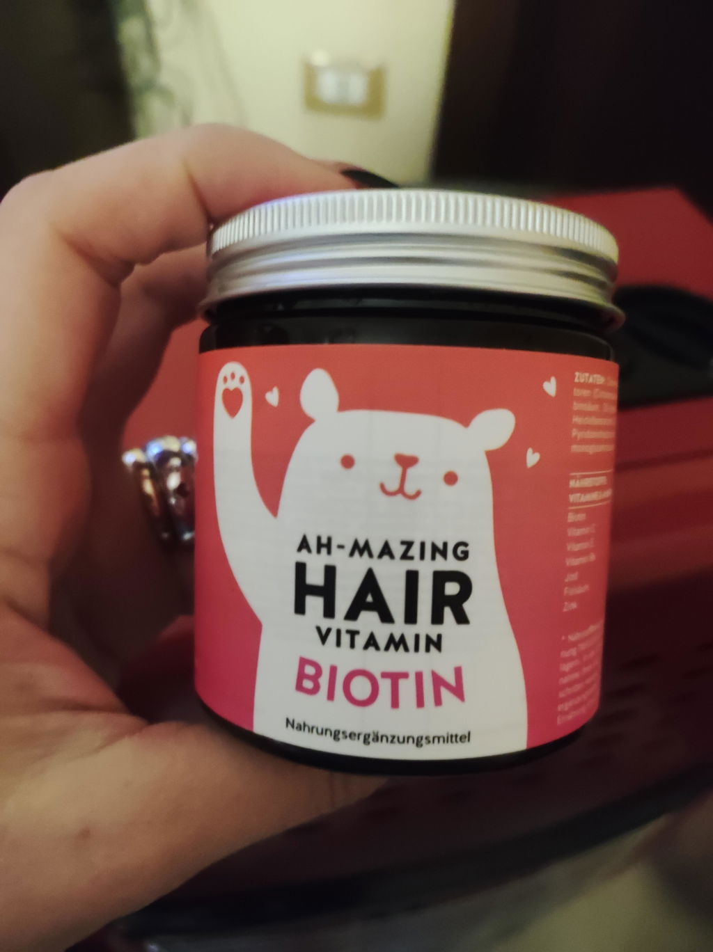 Beauty Bears Ah-Mazing Hair Biotina gommose 45 giorni vegan