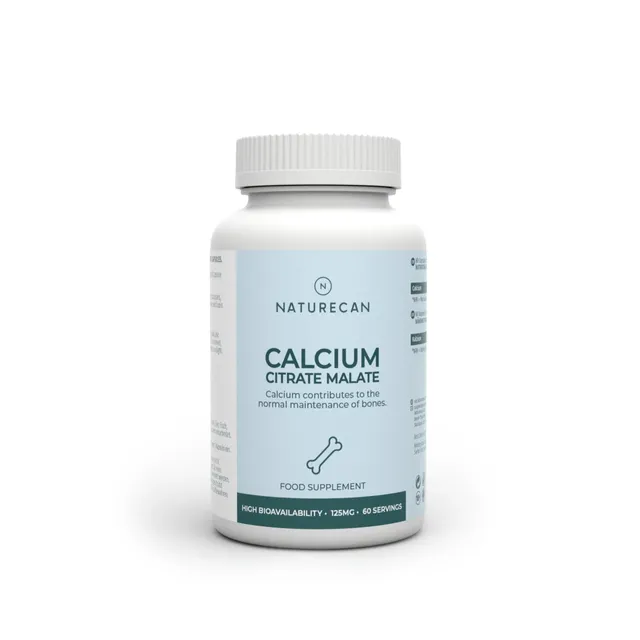 Naturecan Citrato di Calcio Malato 60 Capsule Integratore Ossa