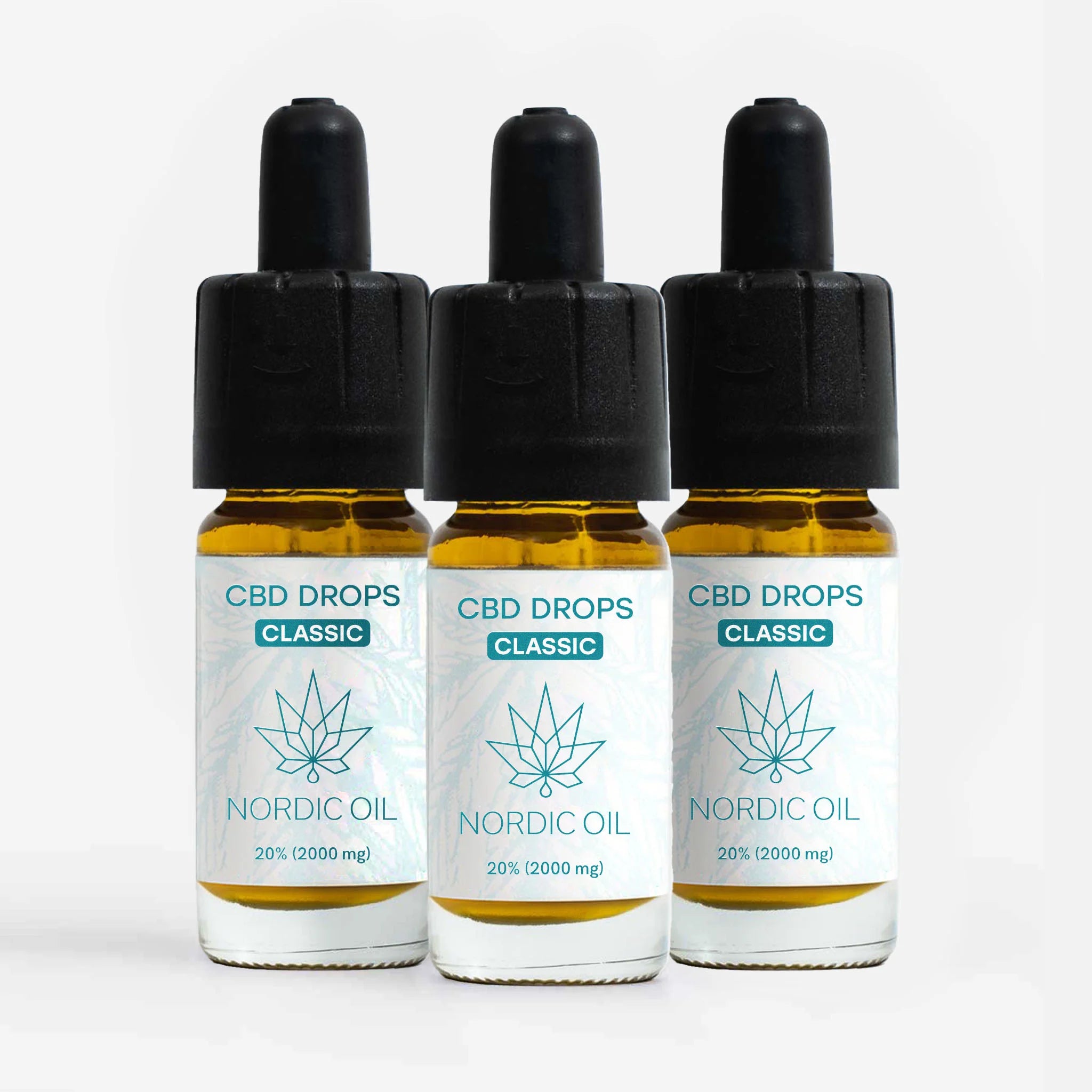 Nordic Oil Classic Olio CBD 20% 3 flaconi rilassamento