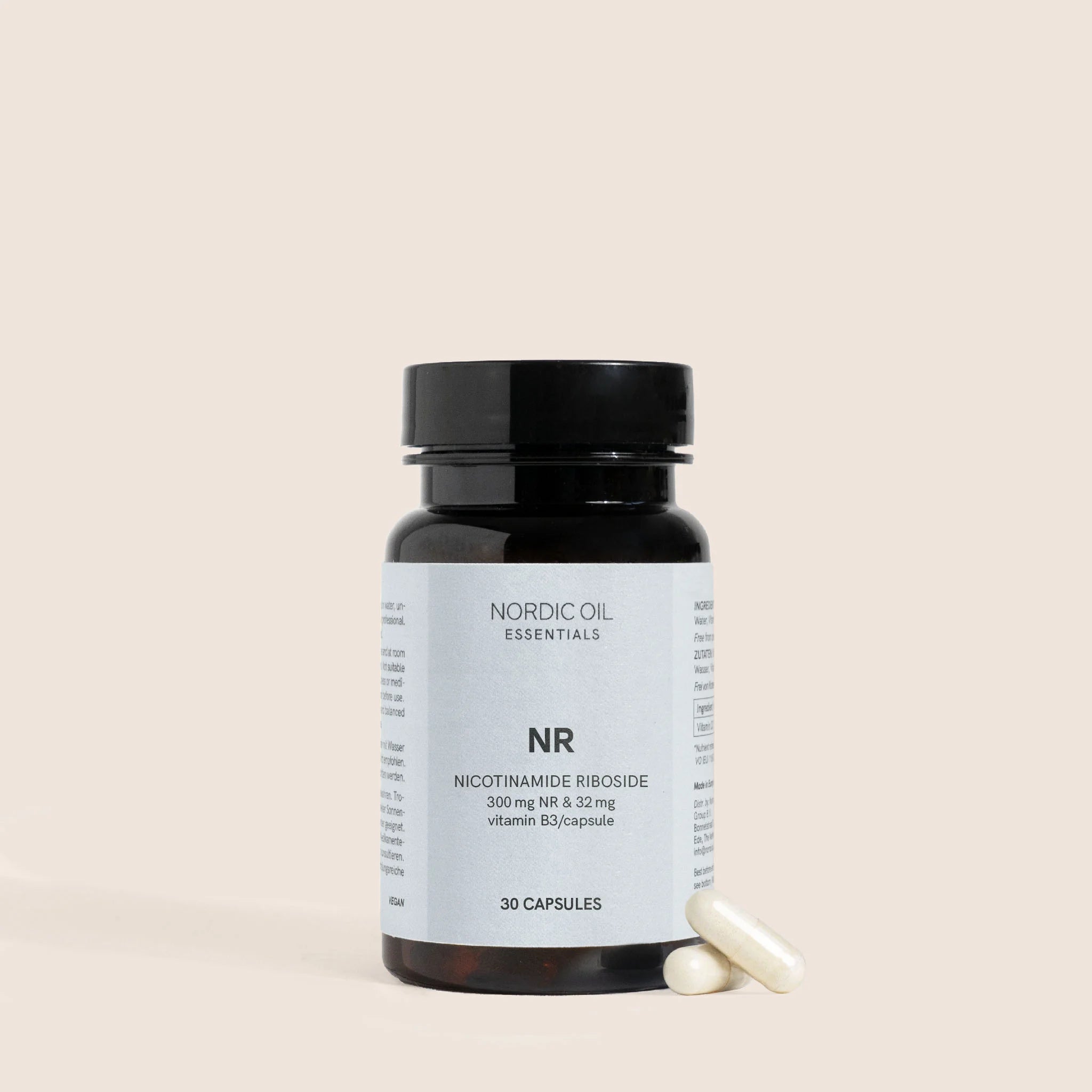 Nordic Oil CBD Capsules Nicotinamide Riboside 30 capsule