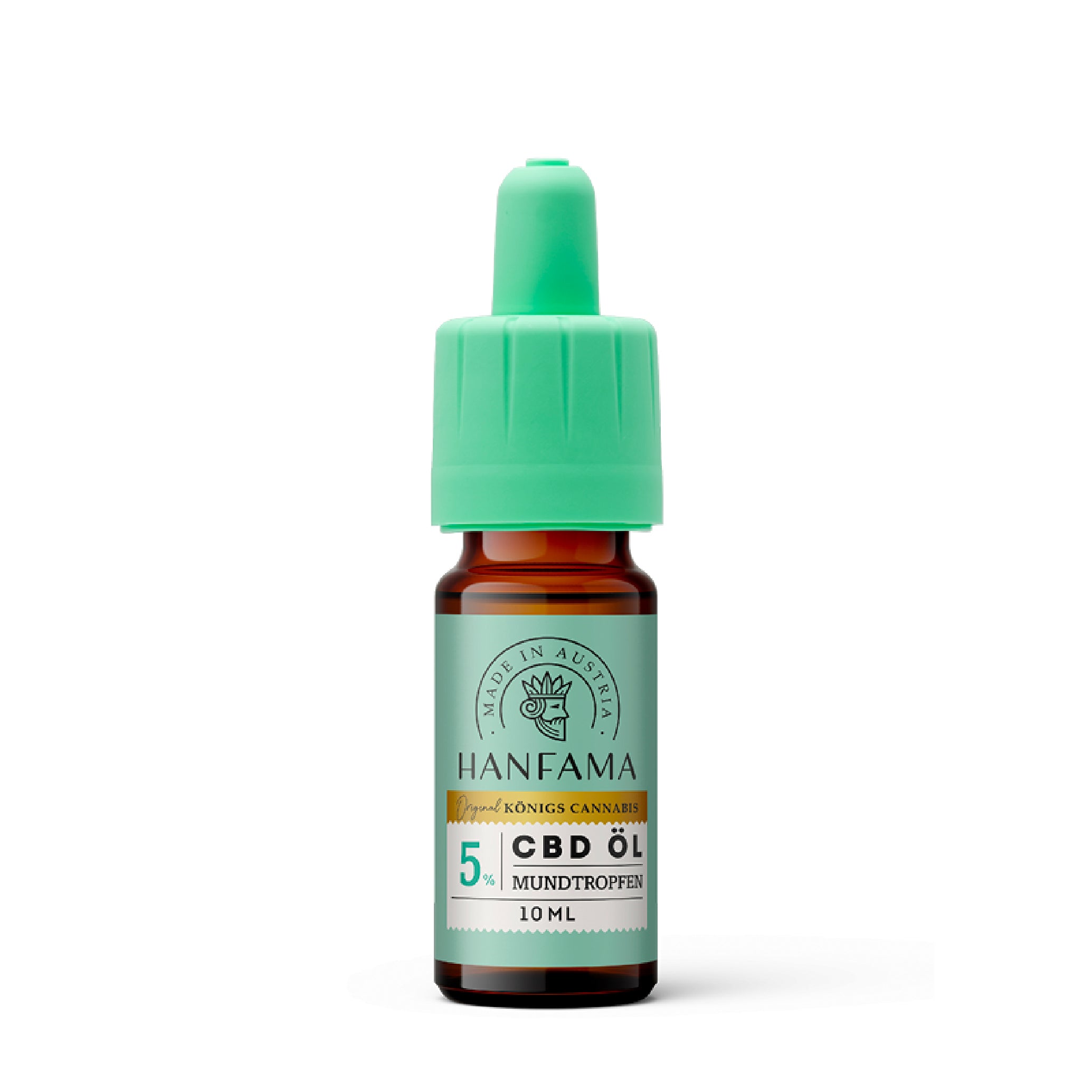 Hanfama CBD olio 5% gocce 10 ml 500 mg THC free