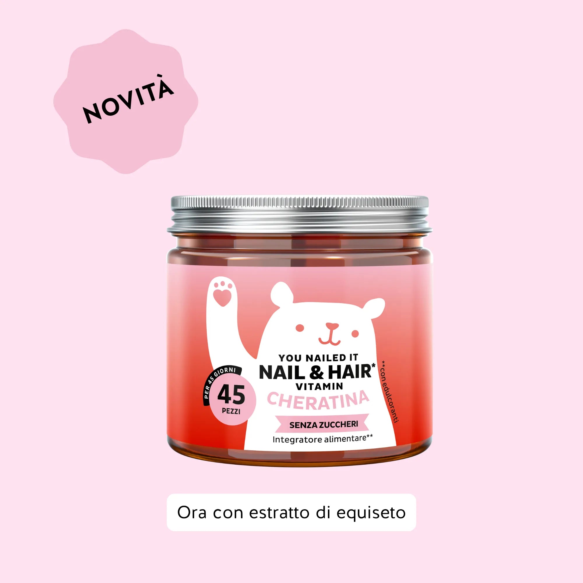 Beauty Bears You Nailed It integratore capelli 45 orsetti biotina