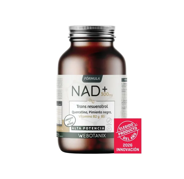 Webotanix Fórmula NAD+ Resveratrolo capsule 60 pz energia