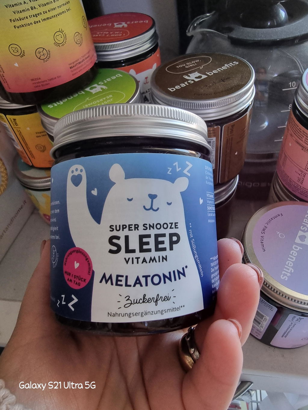 Beauty Bears Super Snooze Sleep gommose 45 giorni melatonina