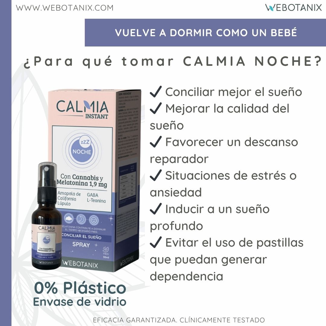 Webotanix Calmia Noche spray sonno 30 ml melatonina