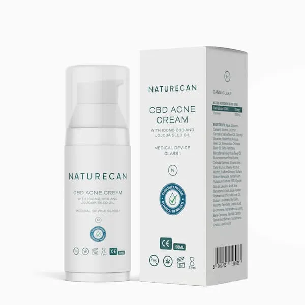 Naturecan CBD Topicals Crema Acne 50 ml 100 mg CBD
