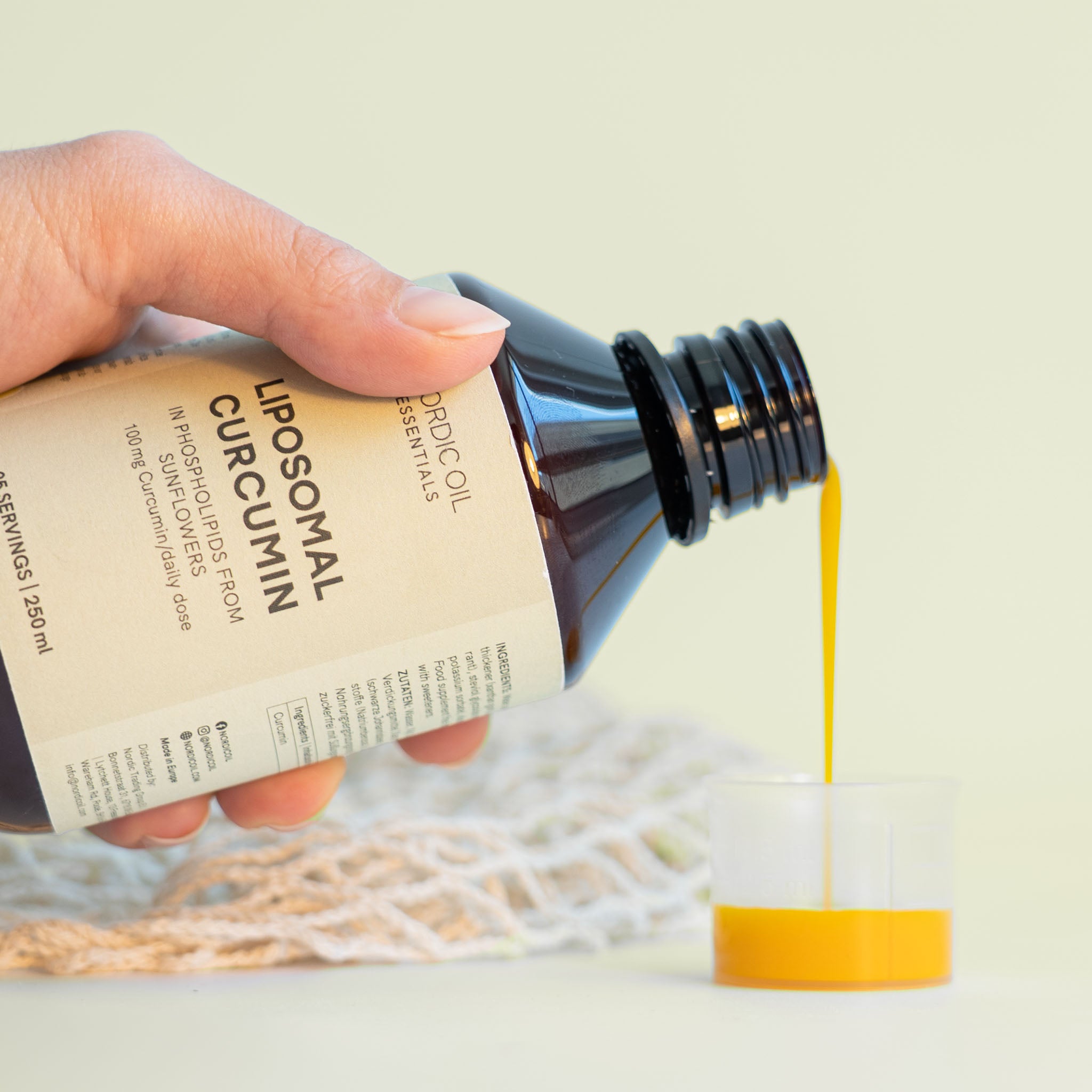 Nordic Oil Curcumina Liposomiale Liquida 250 ml Vegana