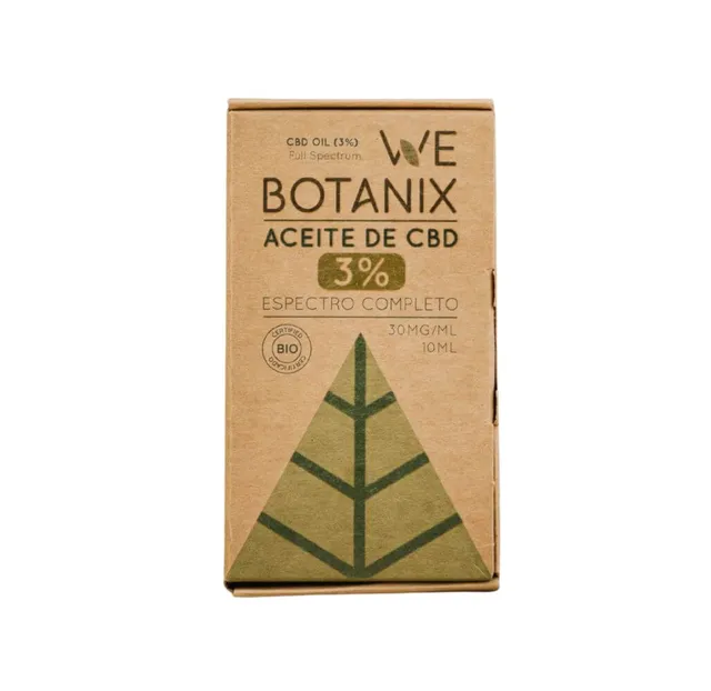 Webotanix Aceites CBD olio CBD 3% BIO 10ml limone