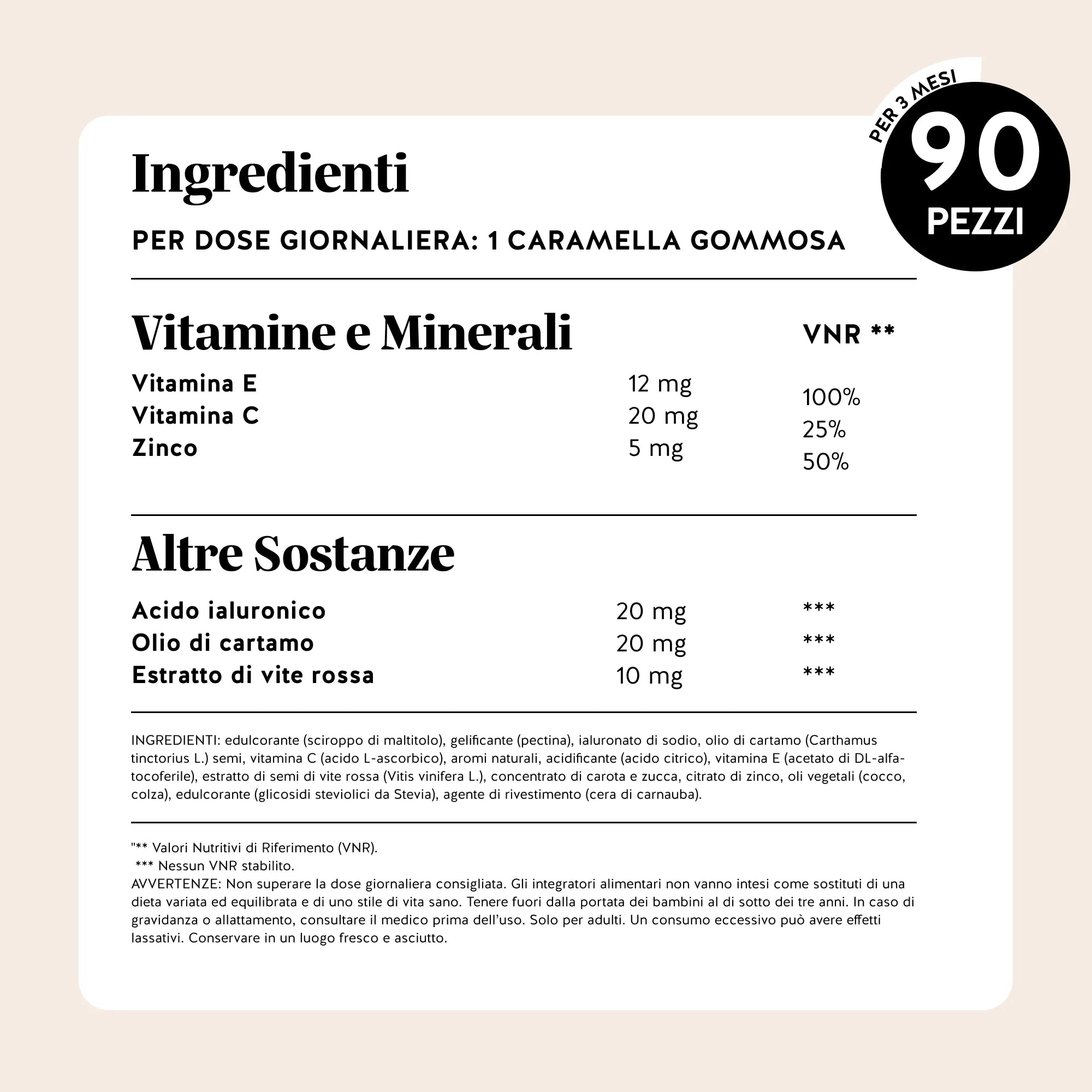Beauty Bears Skin in the Game! Barrier Protect caramelle 45 giorni mango