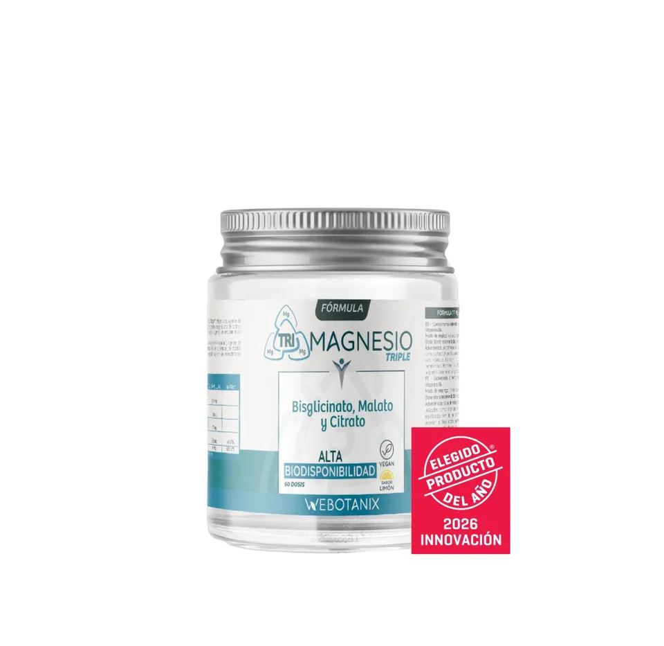 Webotanix Fórmula Triplo Magnesio polvere limone 128g