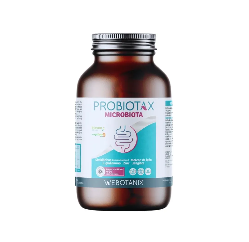 Webotanix Probiotax Microbiota capsule 60 simbiotico