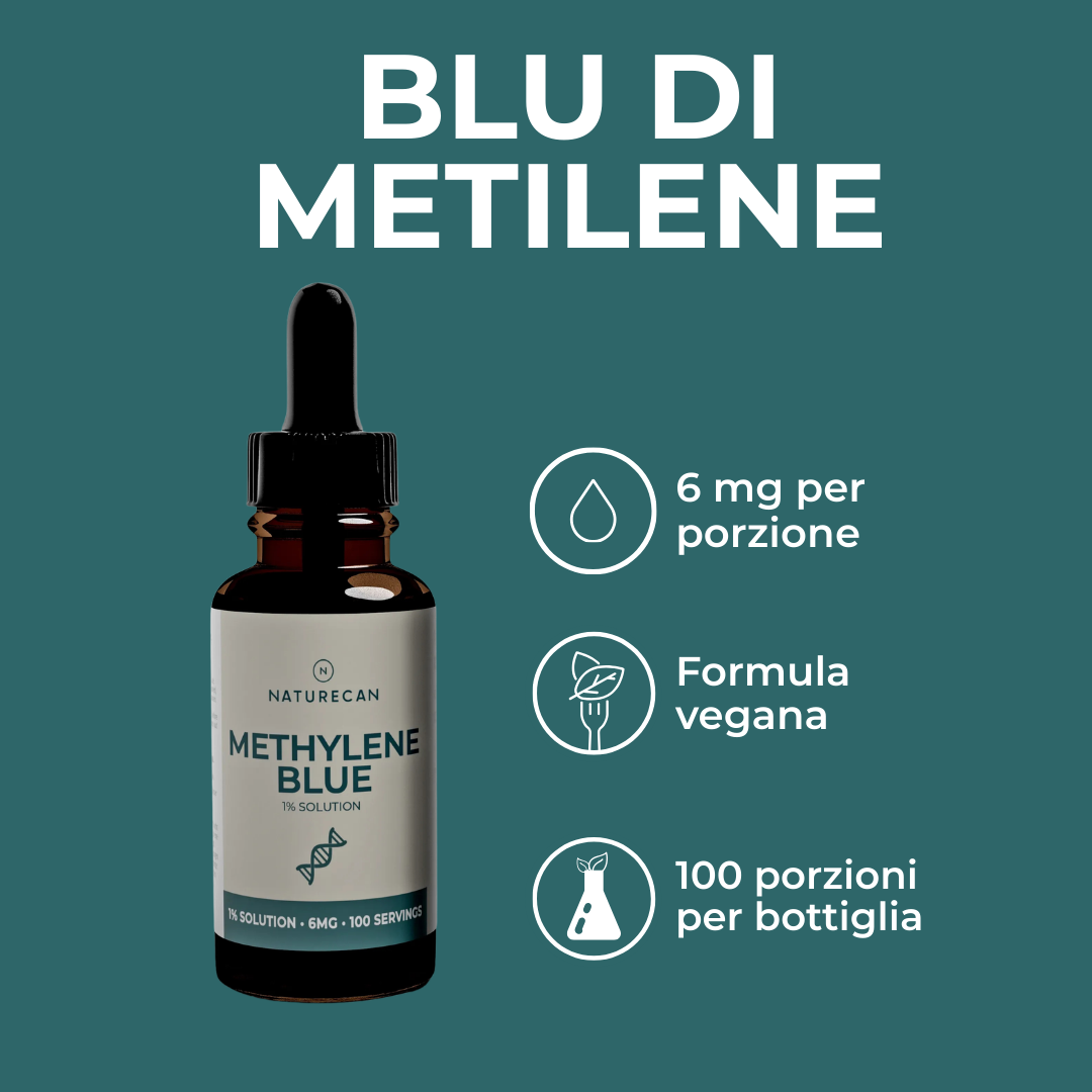 Naturecan Blu di Metilene Liquido Puro 6mg 60ml