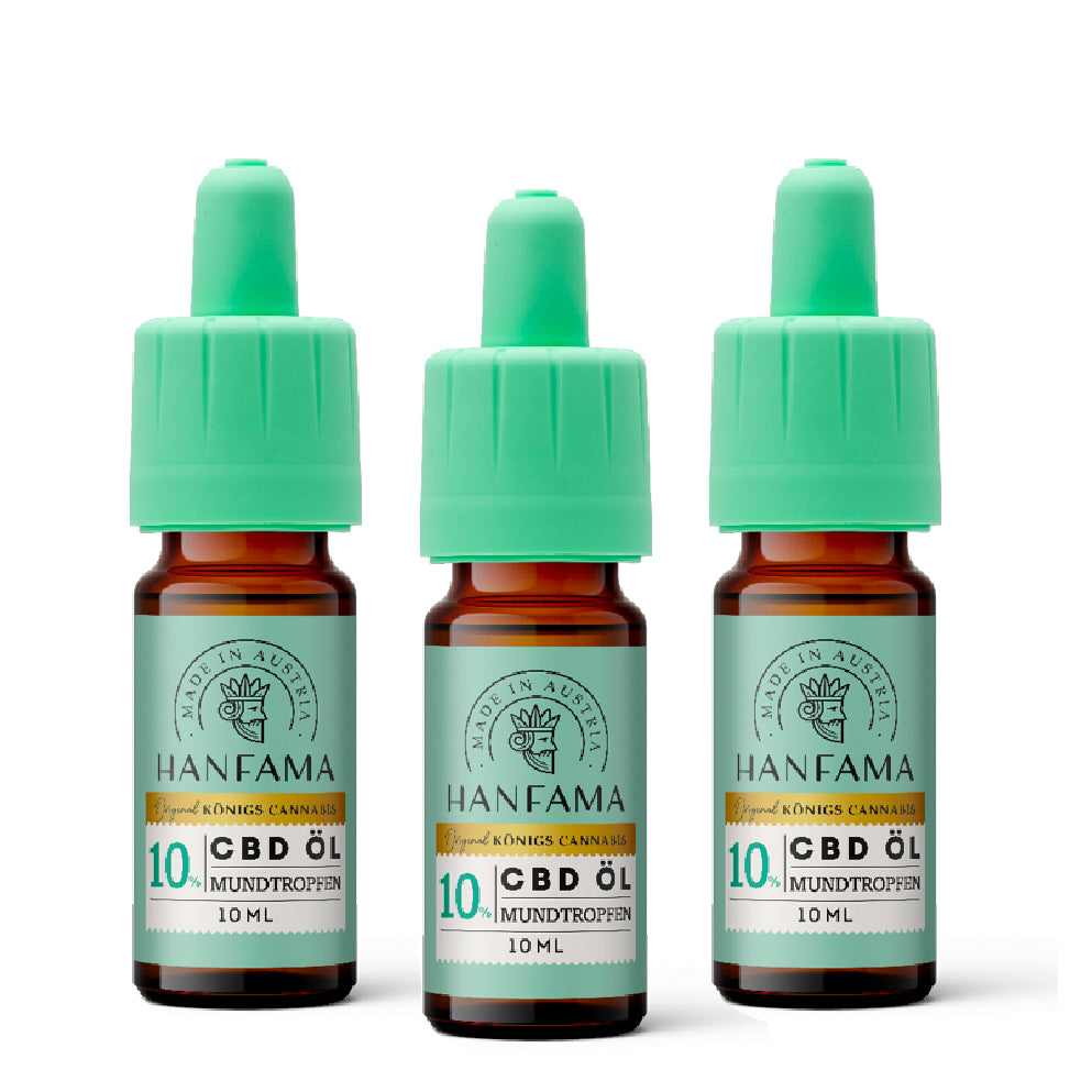 Hanfama CBD Öl 10% olio CBD 10ml 1000mg THC free