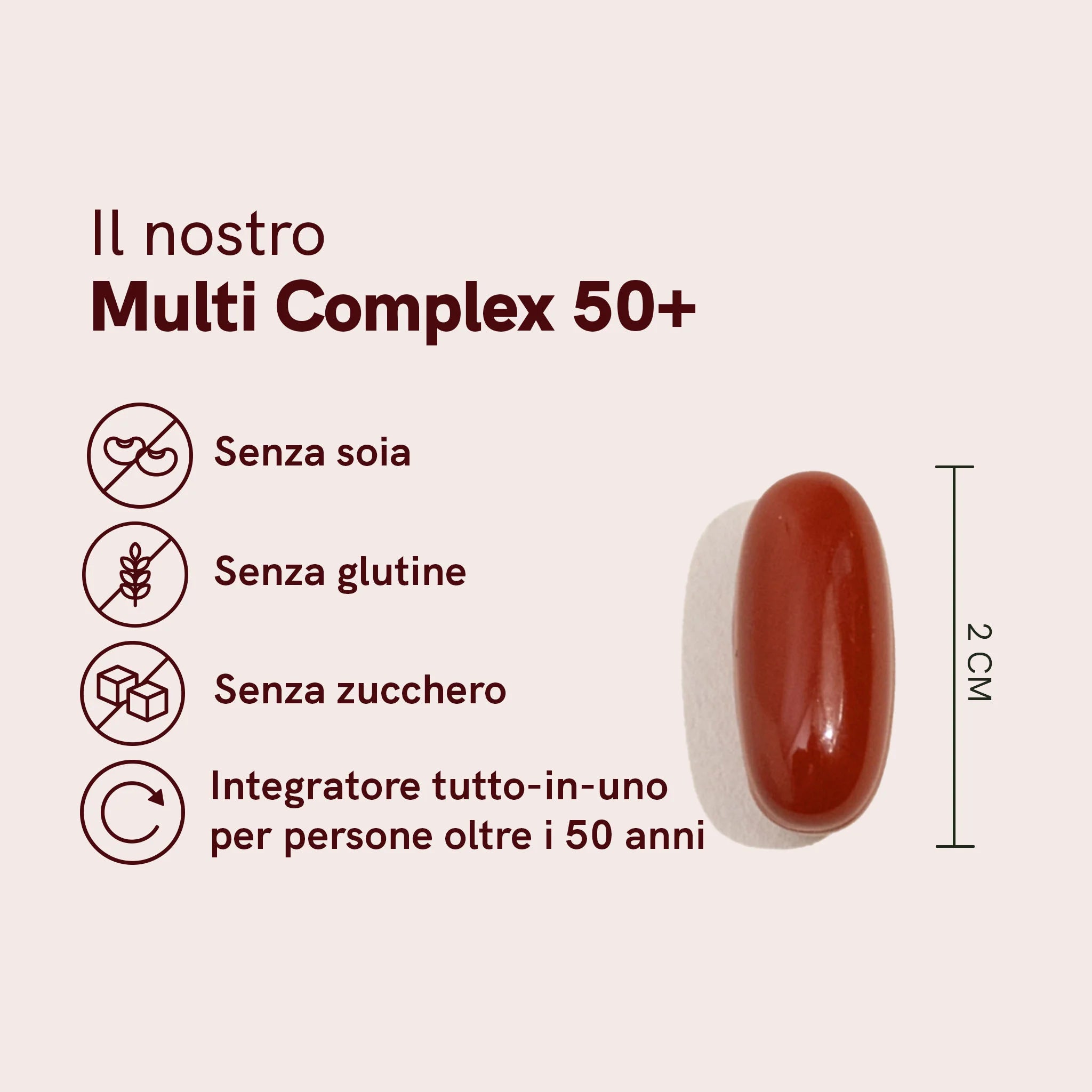 Nordic Oil CBD Capsules Multi Complex 50+ capsule