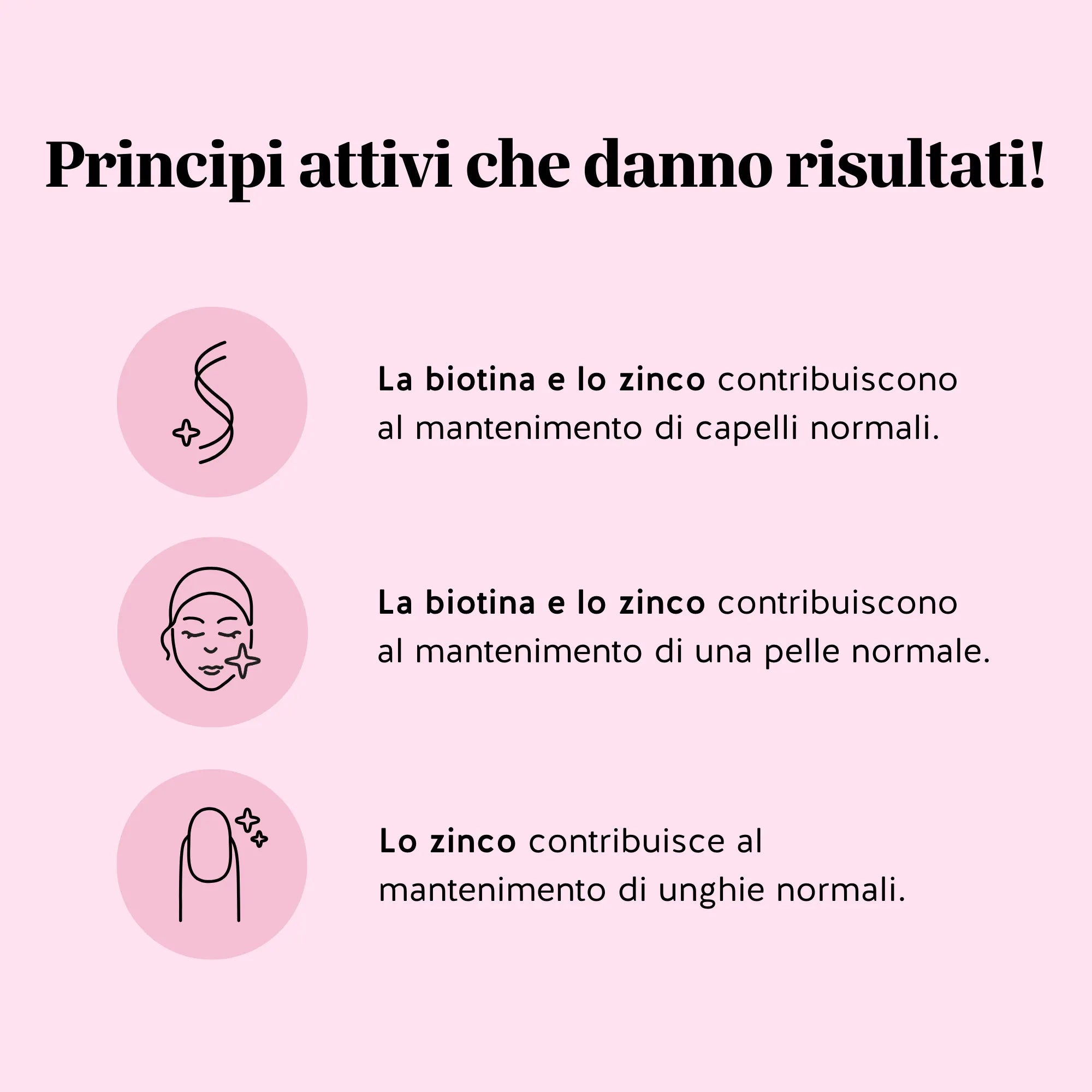 Beauty Bears Ah-Mazing Hair Biotina gommose 45 giorni vegan
