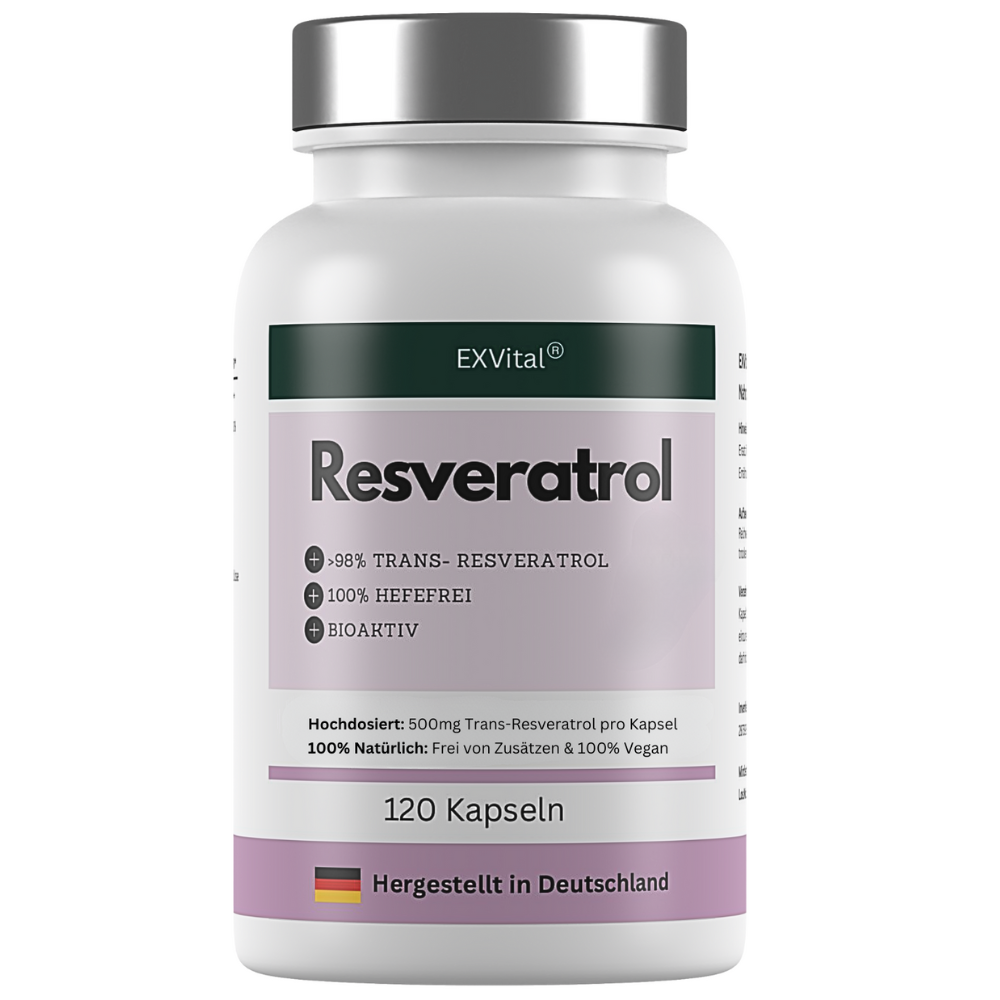 EXVital Beauty Resveratrol 500mg capsule 120 pz vegane