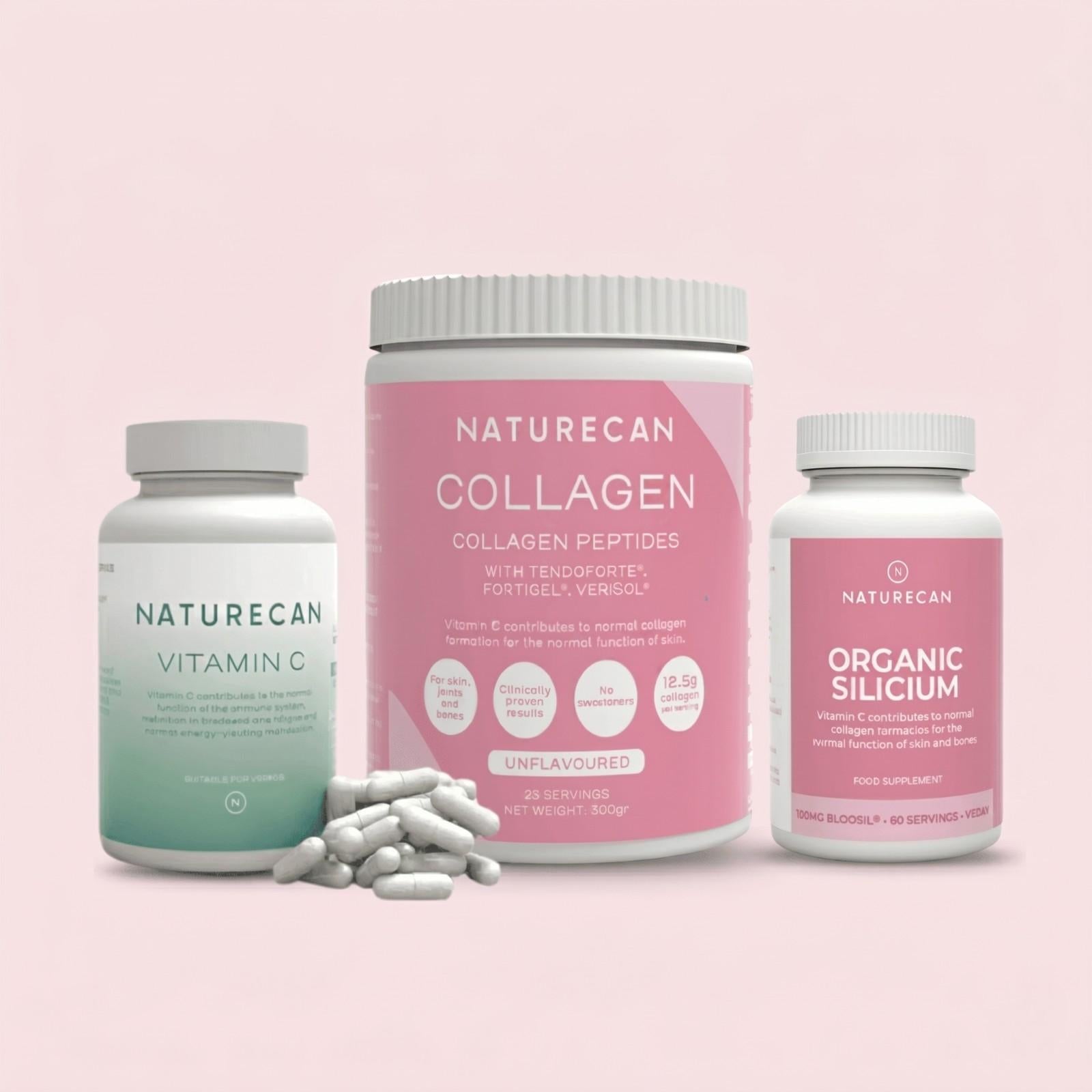 Naturecan Bundles Pacchetto Capelli Pelle Unghie Neutro Collagene