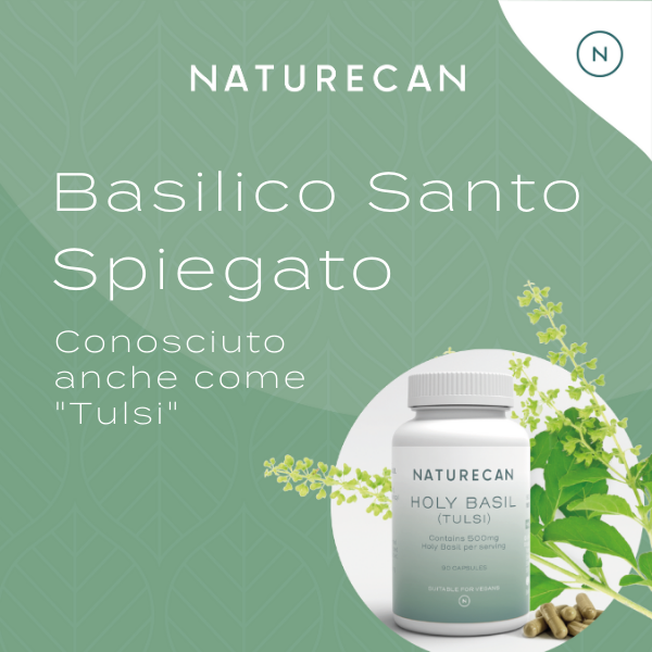 Naturecan Adaptogens Basilico Santo capsule 500 mg