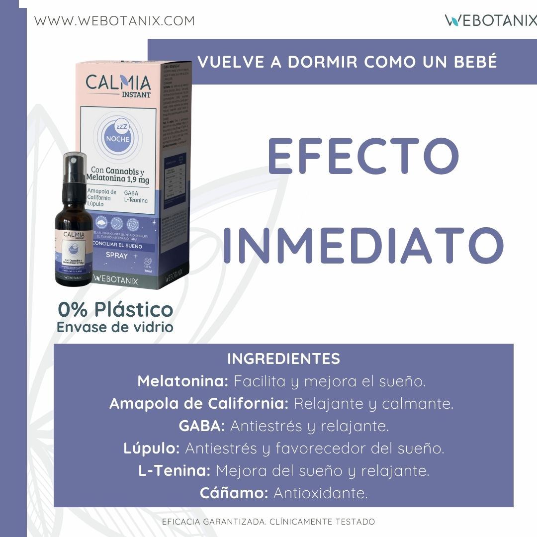 Webotanix Calmia Noche spray sonno 30 ml melatonina