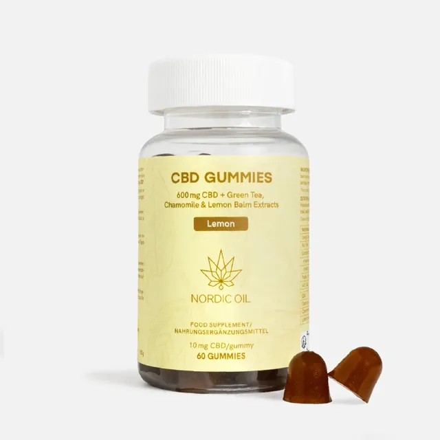 Nordic Oil CBD Gummies RELAX 60 Gommose 10 mg Camomilla