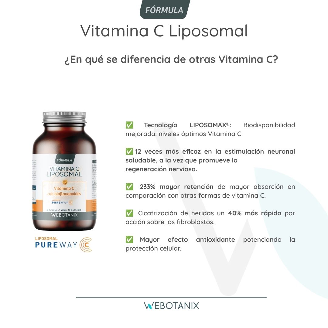 Webotanix Fórmula Vitamina C Liposomiale capsule 60 pz