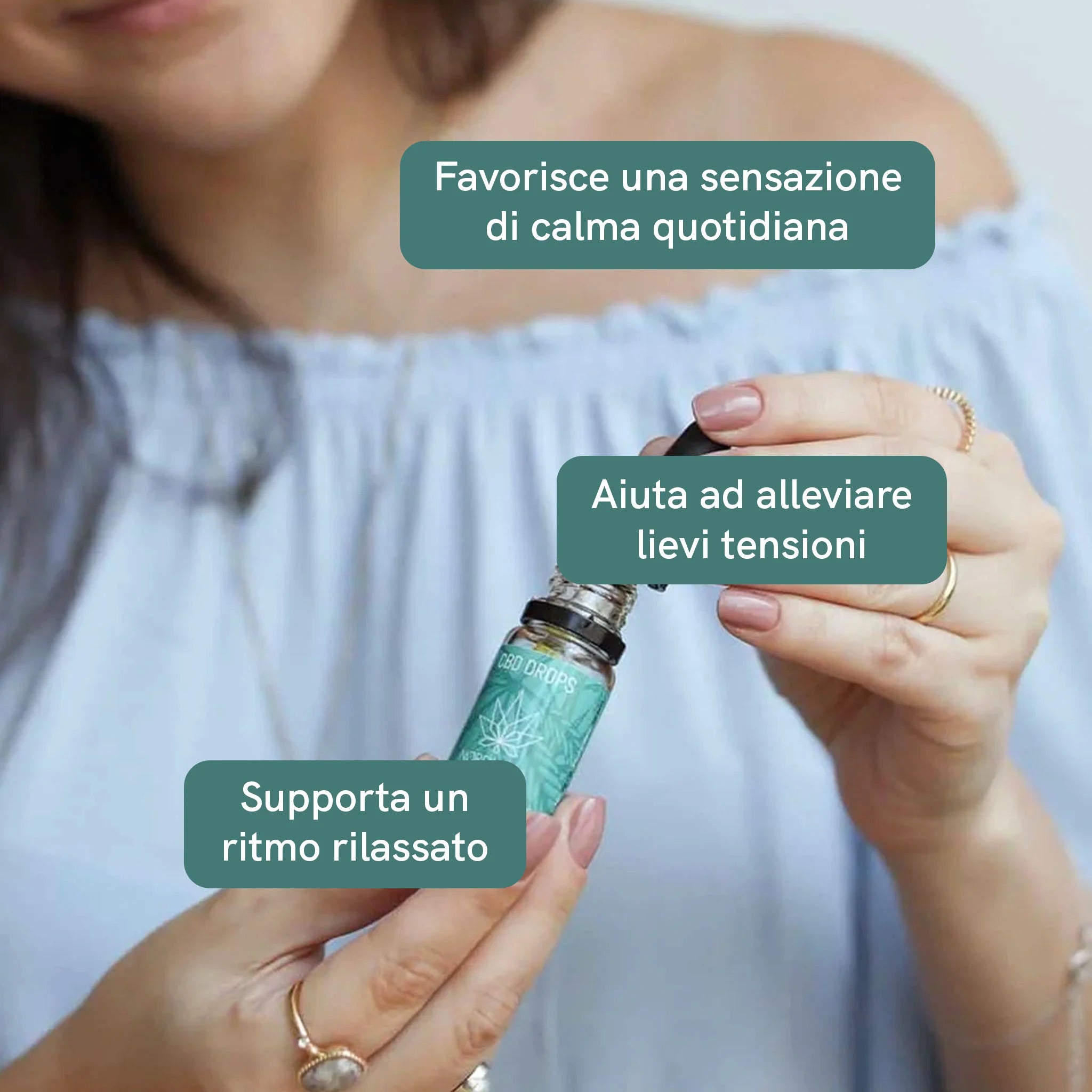 Nordic Oil CBD Oil Classic 5% olio CBD 3x2 benessere leggero