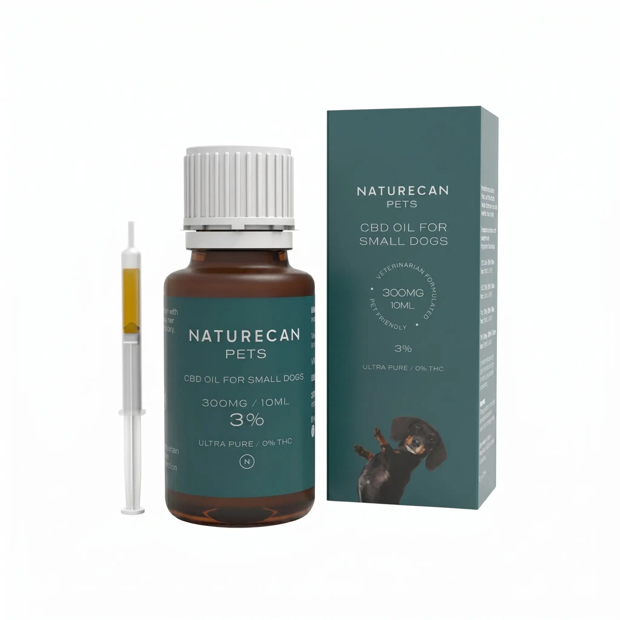 Naturecan Pets Olio CBD Cani 3% Piccola Taglia 10ml