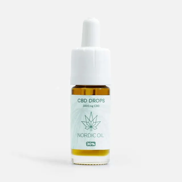 Nordic Oil CBD Oil Plus 30% olio CBD spettro completo insonnia