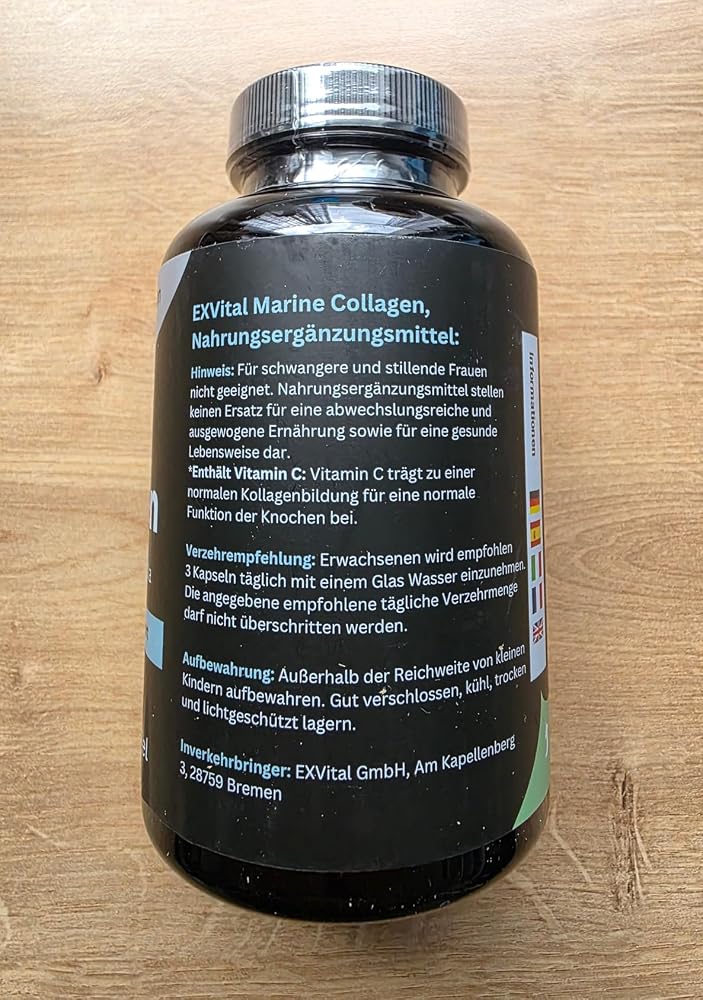 EXVital Kollagen Collagene Marino 1700 mg Capsule