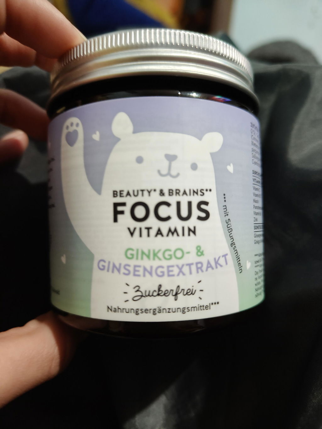 Beauty Bears Mind Fuel Brain Complex gommose 45 giorni focus