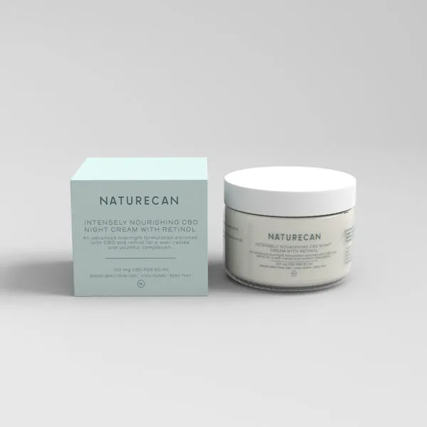 Naturecan Crema Notte CBD Retinolo Viso 50 ml 100 mg