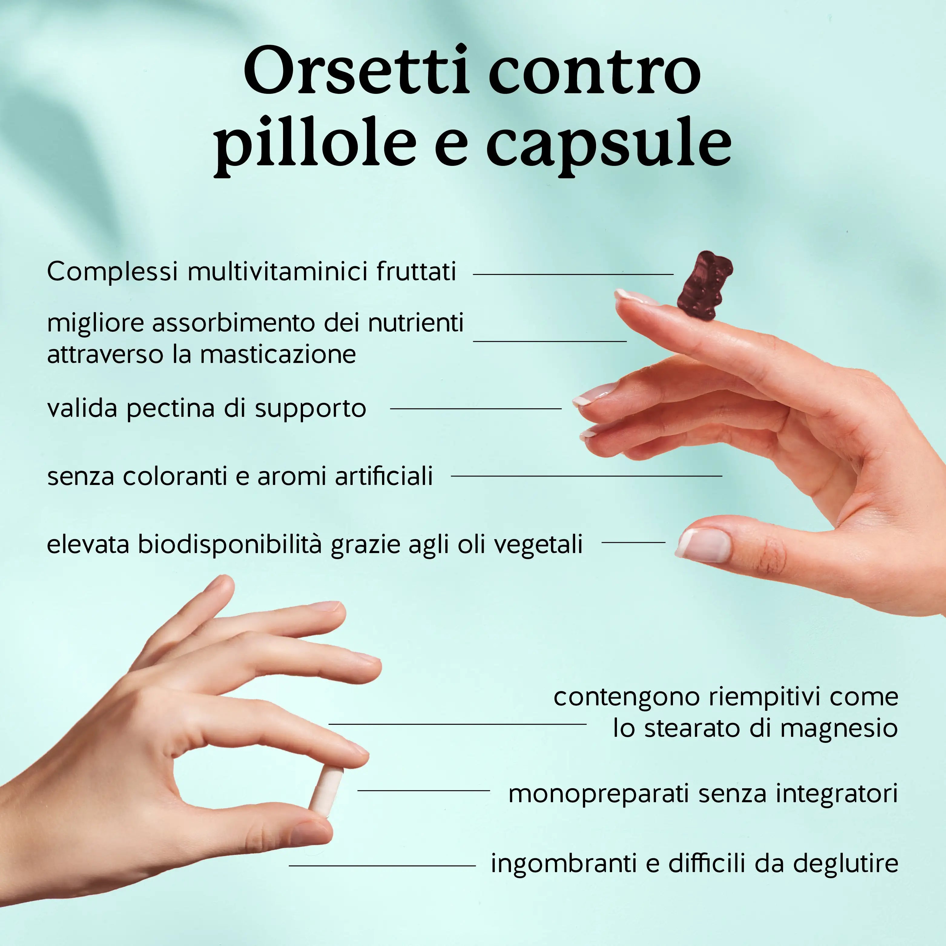 Beauty Bears Snack Smart Appetite orsetti 30 giorni mela cromo