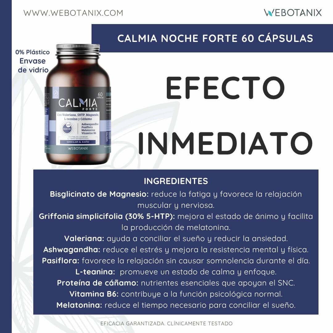Webotanix Calmia Noche Forte 60 capsule sonno melatonina
